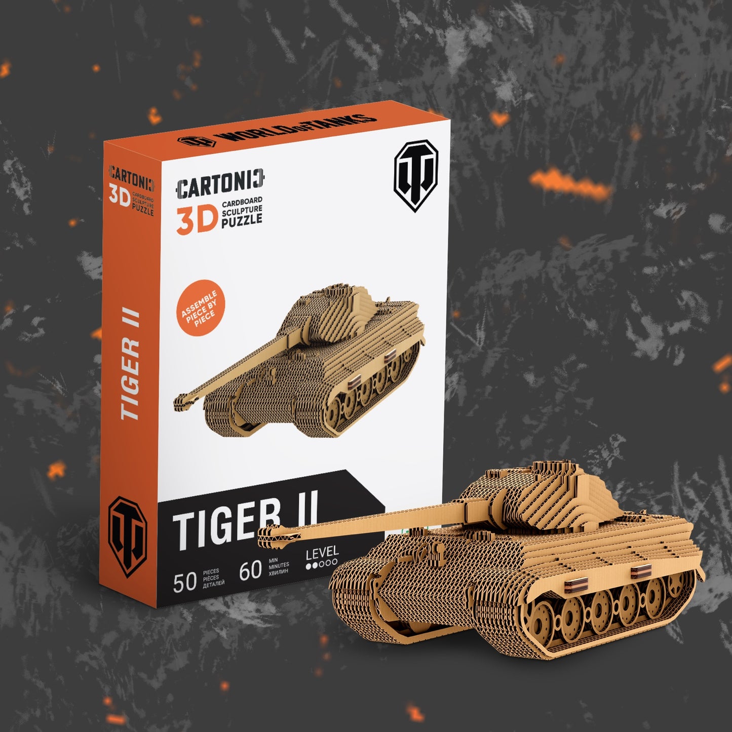 WOT TIGER II Cartonic 3D Puzzle