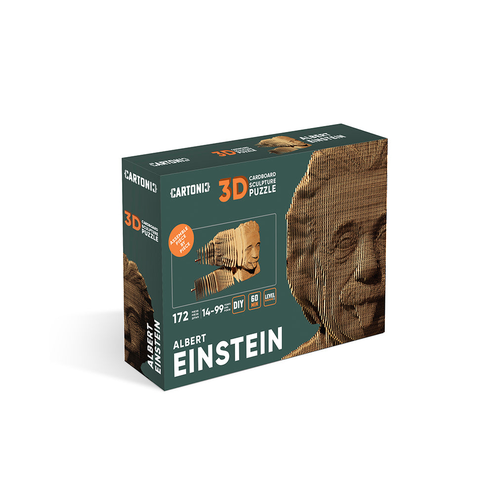 ALBERT EINSTEIN Cartonic 3D Puzzle