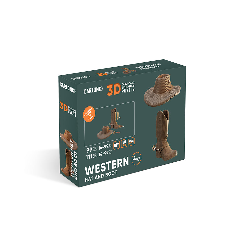 WESTERN Cartonic 3D Puzzle