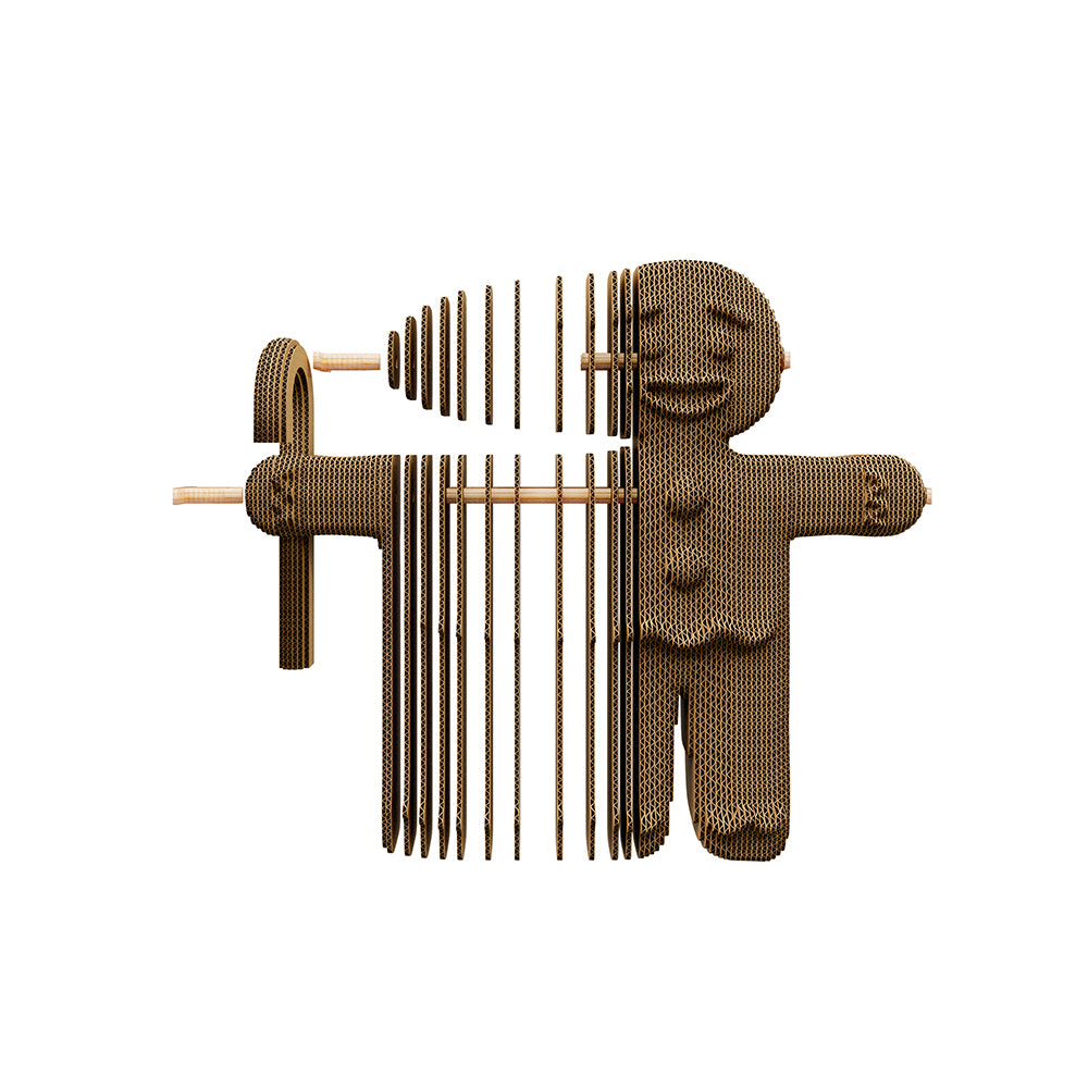 GINGERBREAD MAN AND SNOWMAN Cartonic 3D Puzzle