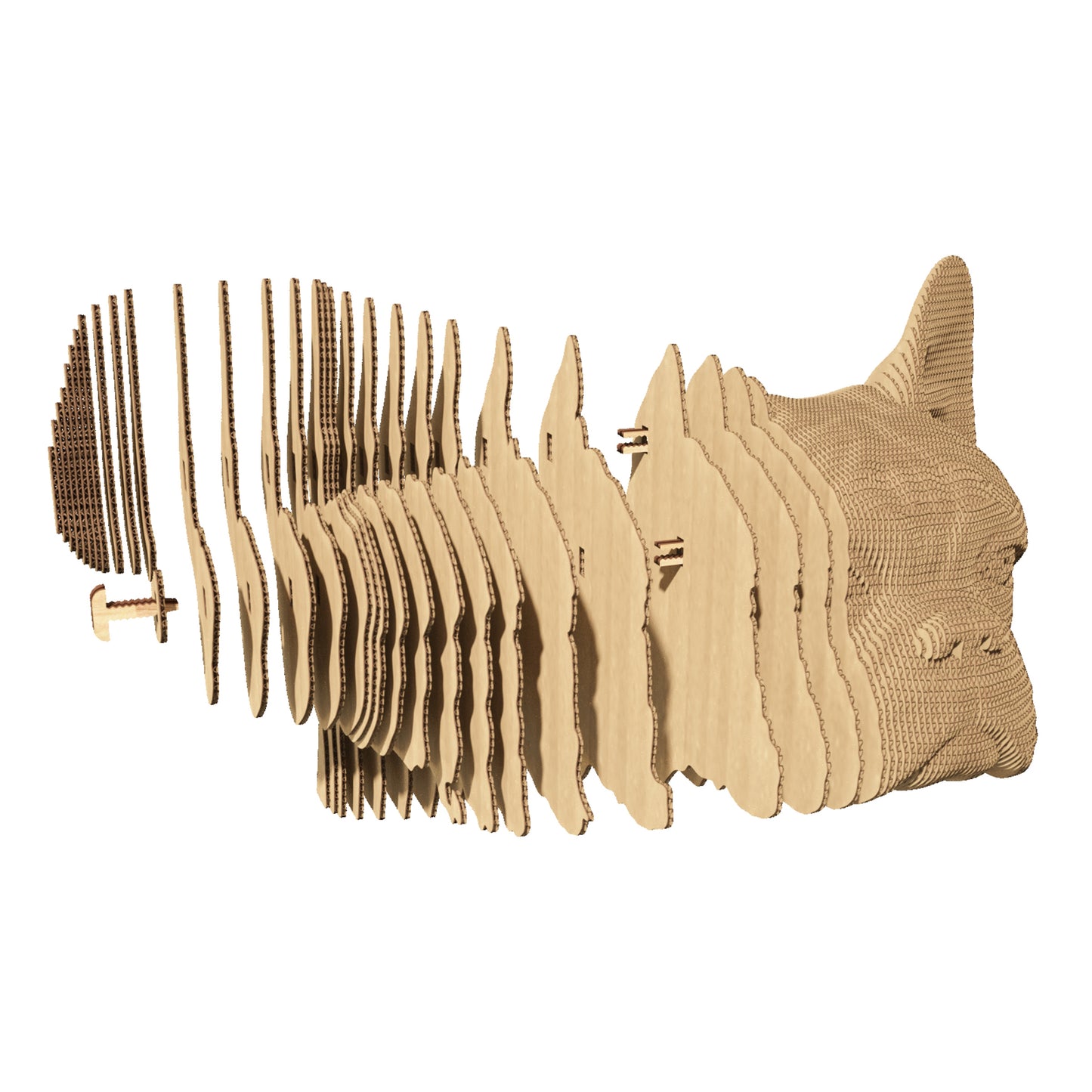 BULLDOG Cartonic 3D Puzzle