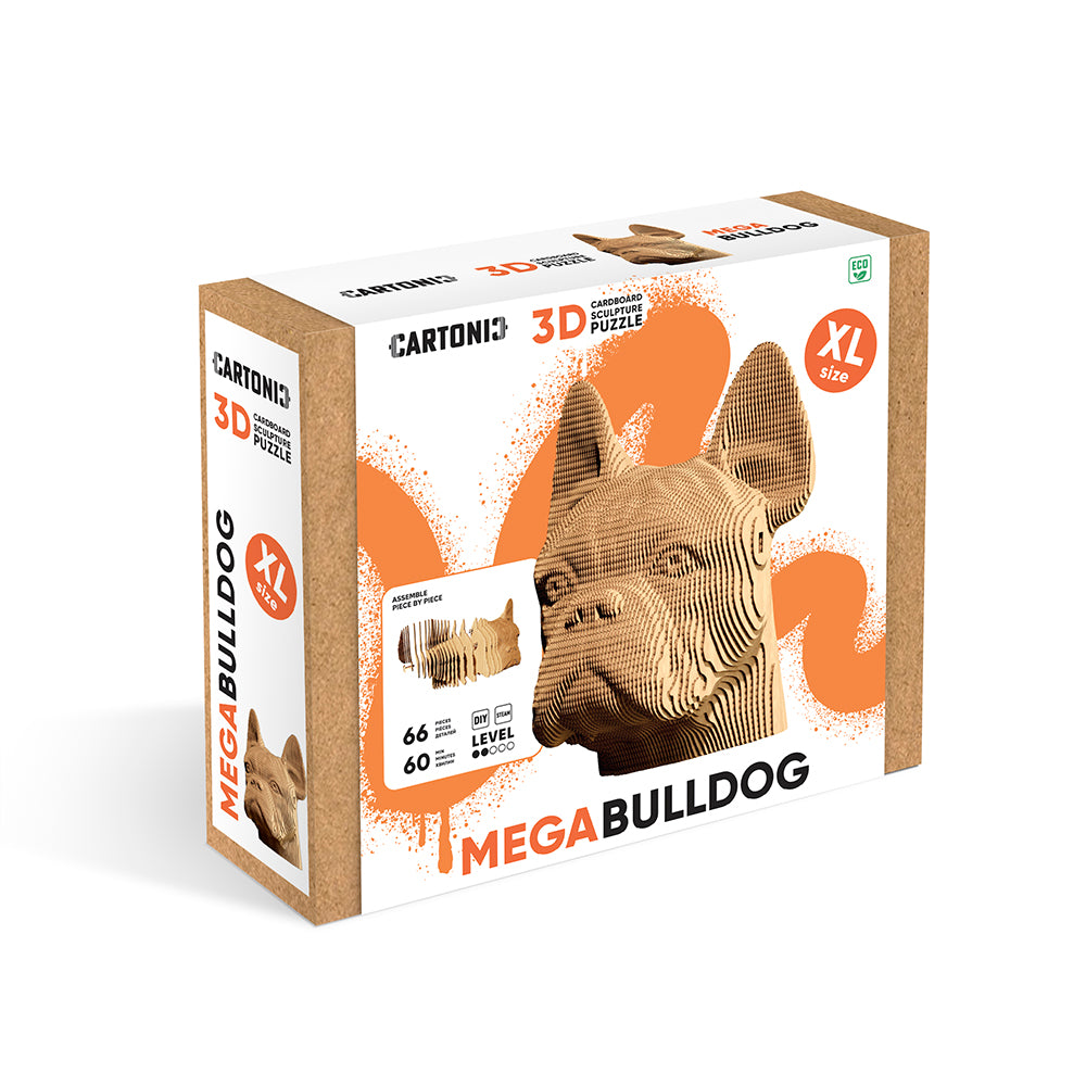 MEGA BULLDOG Cartonic 3D Puzzle