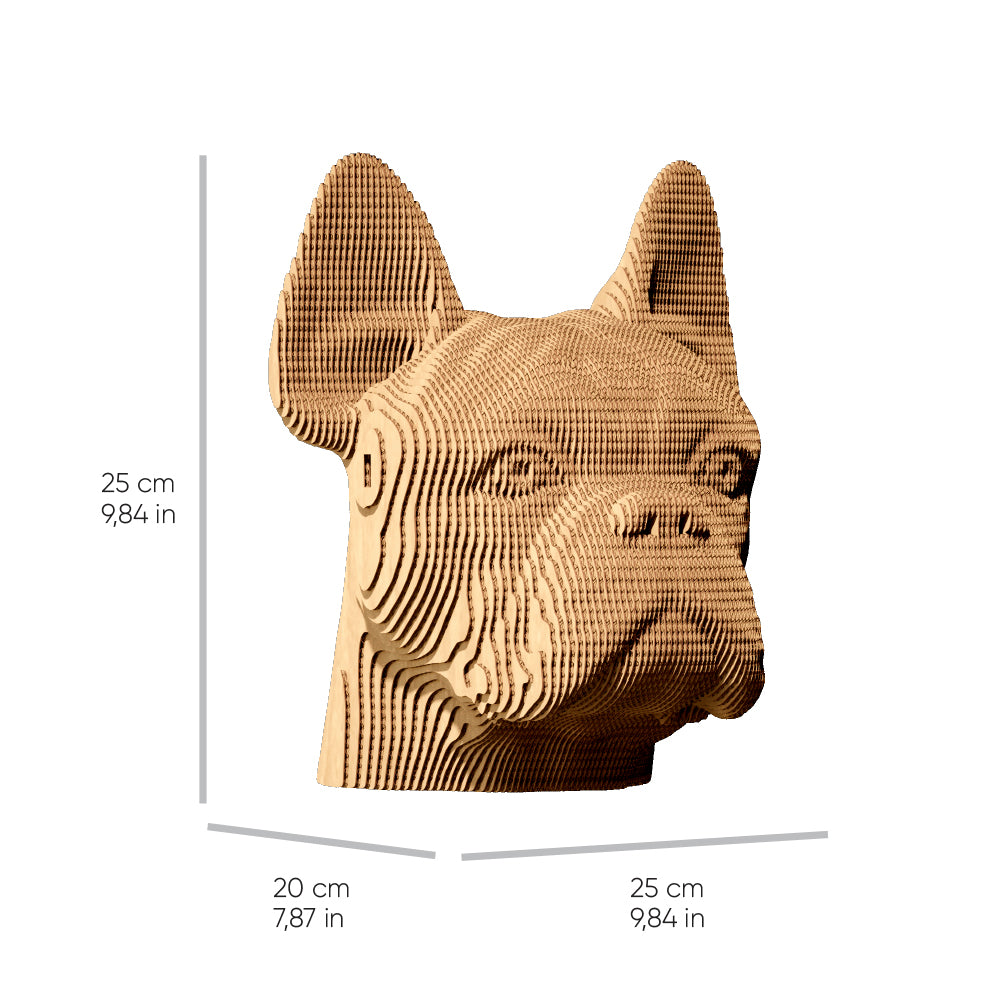MEGA BULLDOG Cartonic 3D Puzzle