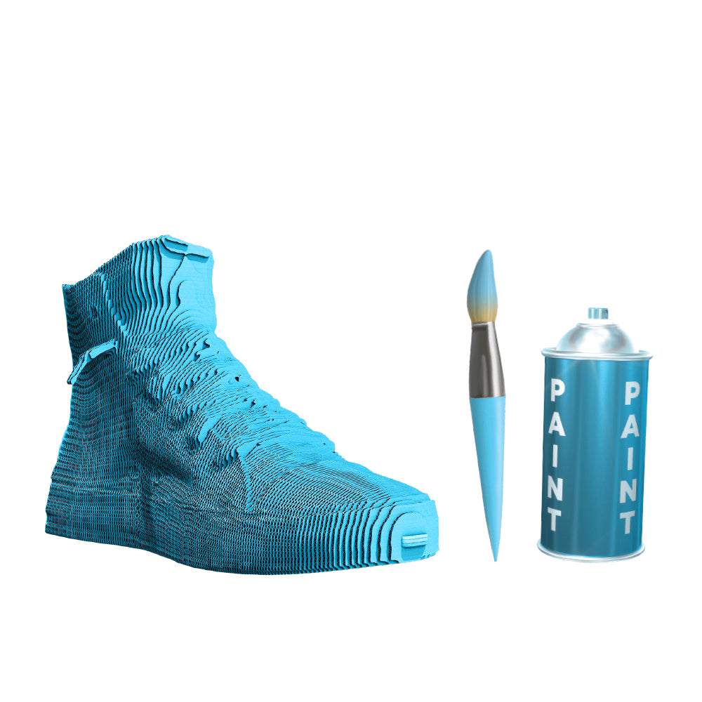 High Top SNEAKER Cartonic 3D Puzzle