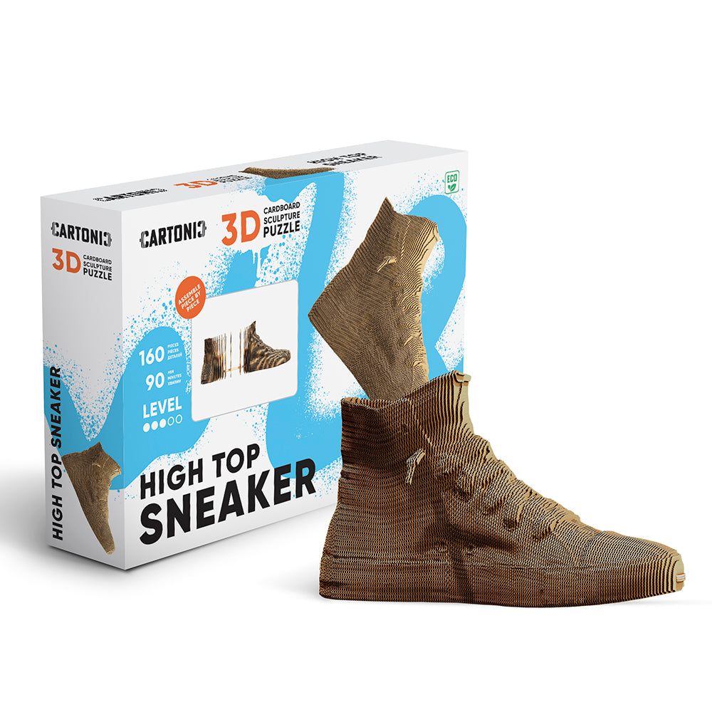 High Top SNEAKER Cartonic 3D Puzzle