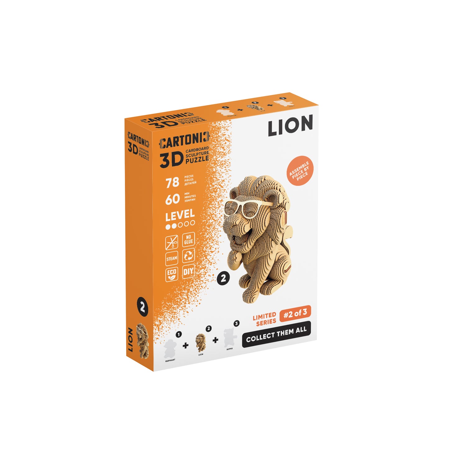 LION Cartonic 3D Puzzle