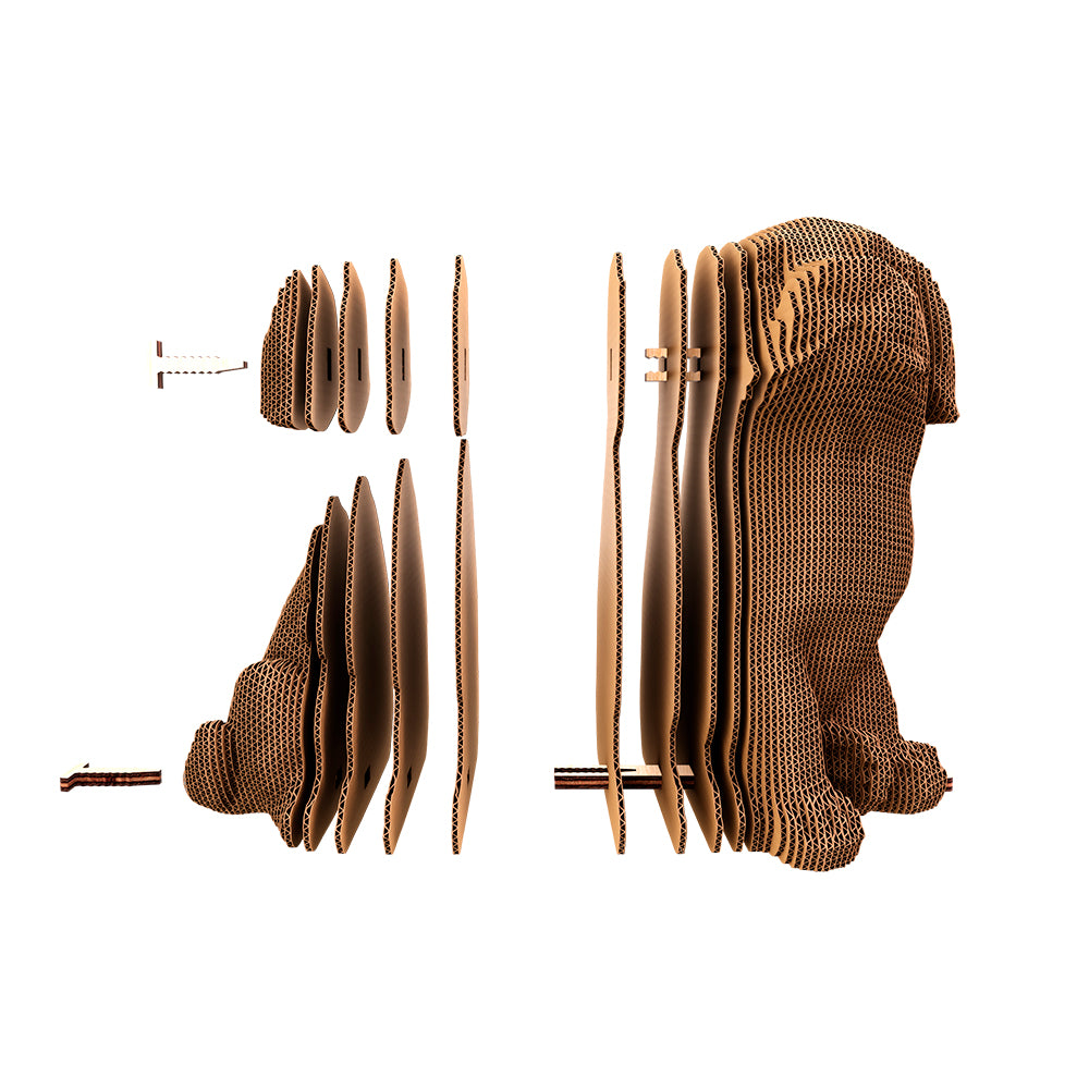 PUPPIES TRIO  Cartonic 3D Puzzle