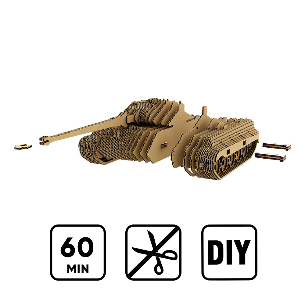 WOT TIGER II Cartonic 3D Puzzle