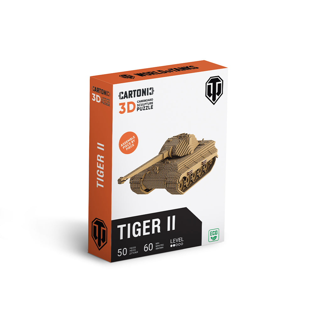 WOT TIGER II Cartonic 3D Puzzle
