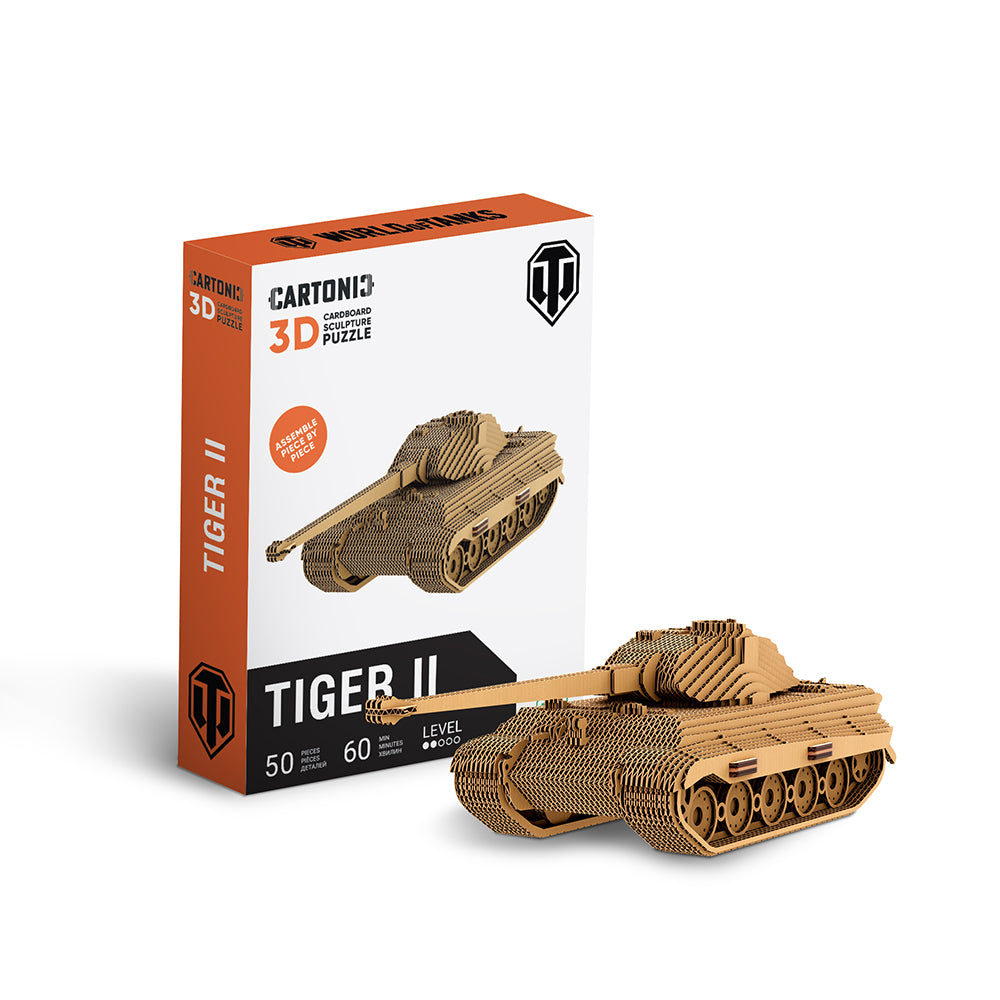 WOT TIGER II Cartonic 3D Puzzle
