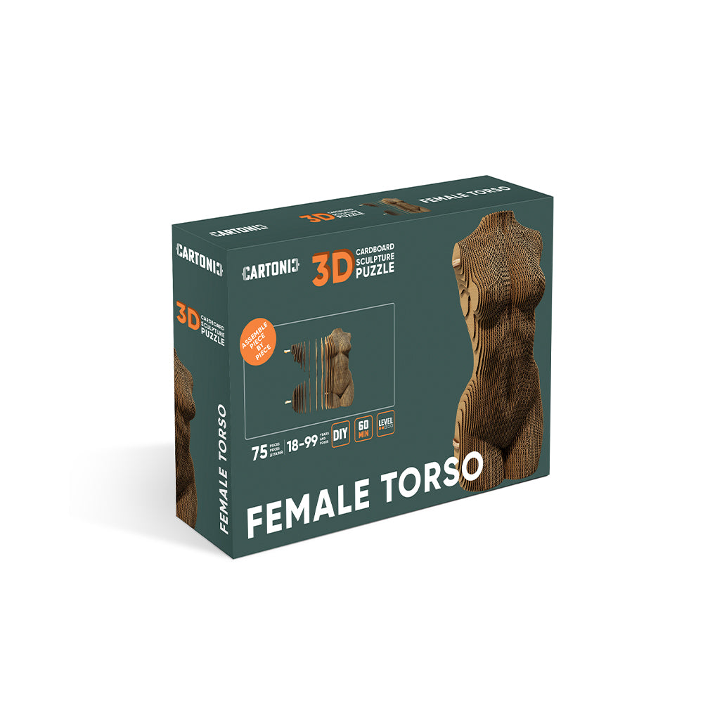 FEMALE TORSO Cartonic 3D Puzzle