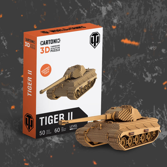 WOT TIGER II Cartonic 3D Puzzle