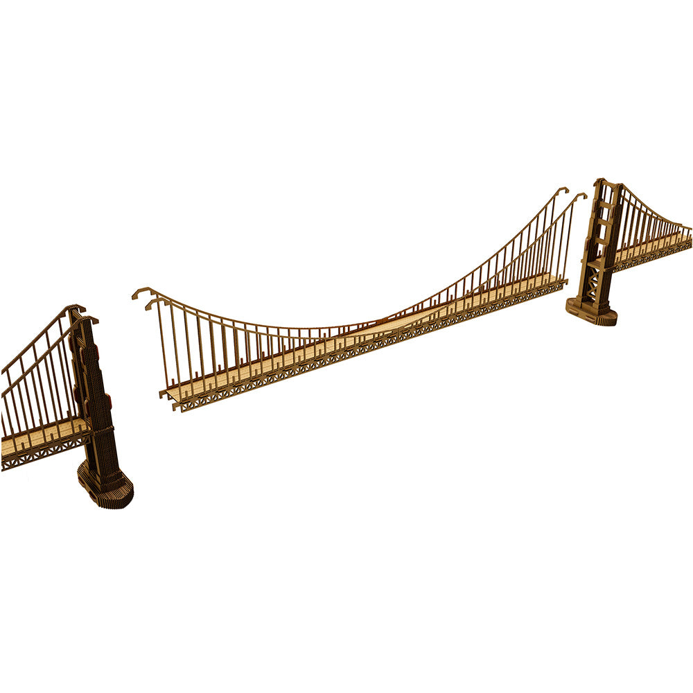 GOLDEN GATE Cartonic 3D Puzzle