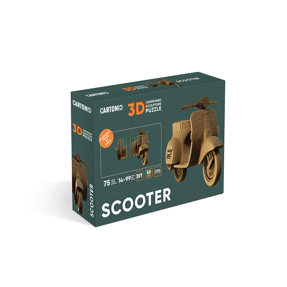 SCOOTER Cartonic 3D Puzzle