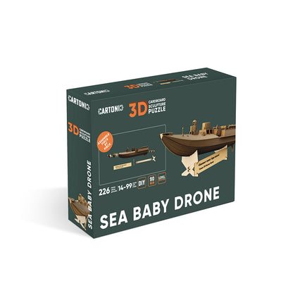 SEA BABY DRONE Cartonic 3D Puzzle