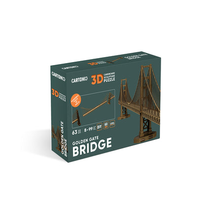 GOLDEN GATE Cartonic 3D Puzzle