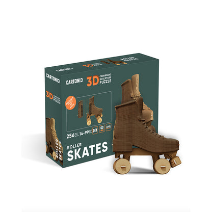 ROLLER SKATES Cartonic 3D Puzzle