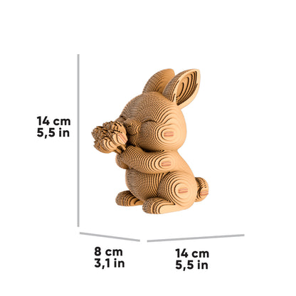 BUNNY Cartonic 3D Puzzle