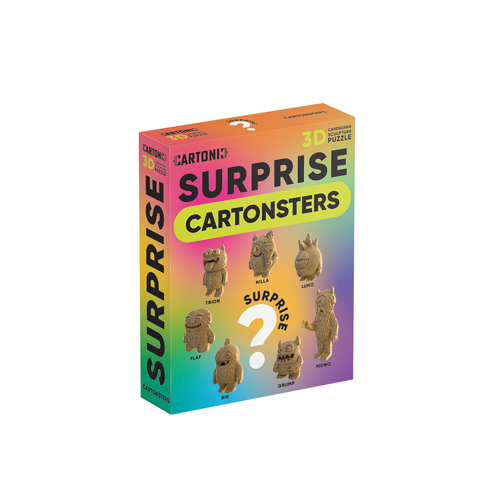 SURPRISE СARTONSTERS Cartonic 3D Puzzle