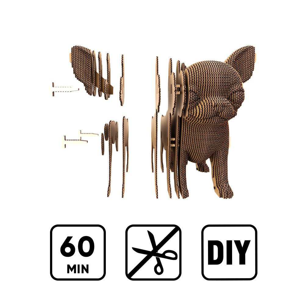 CHIHUAHUA PUPPY Cartonic 3D Puzzle