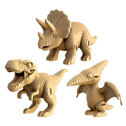 DINOS TRIO Cartonic 3D Puzzle
