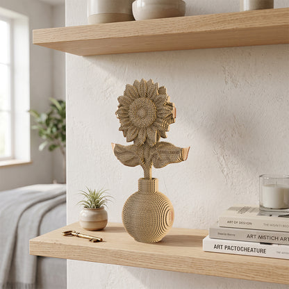SUNFLOWER Cartonic Collectible 3D Puzzle