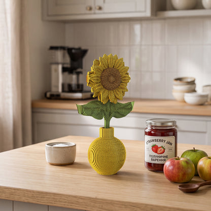 SUNFLOWER Cartonic Collectible 3D Puzzle