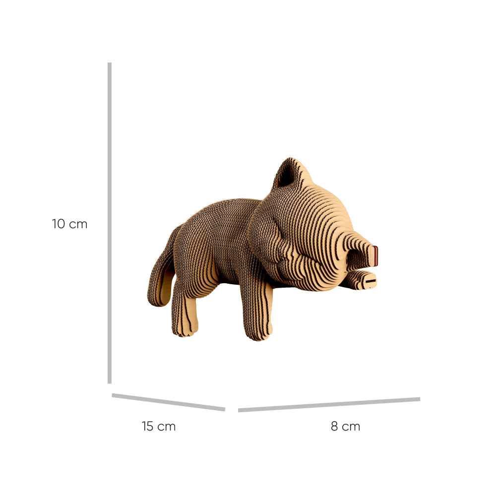 SLEEPY KITTEN Cartonic 3D Puzzle