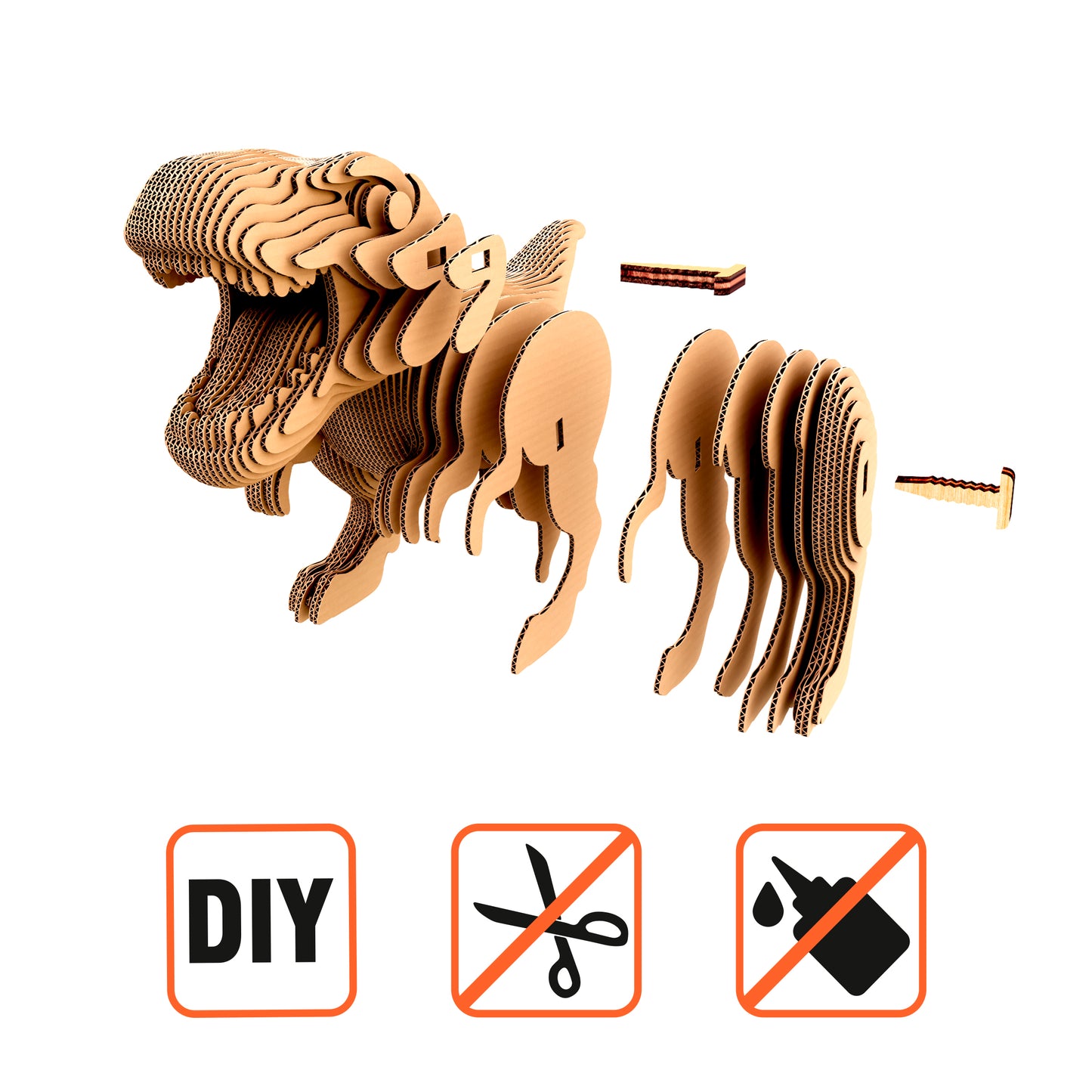 TYRANNOSAURUS Cartonic 3D Puzzle
