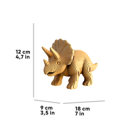 TRICERATOPS Cartonic 3D Puzzle