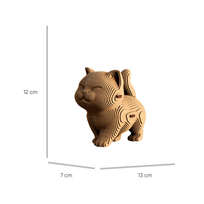 WALKING KITTEN Cartonic 3D Puzzle
