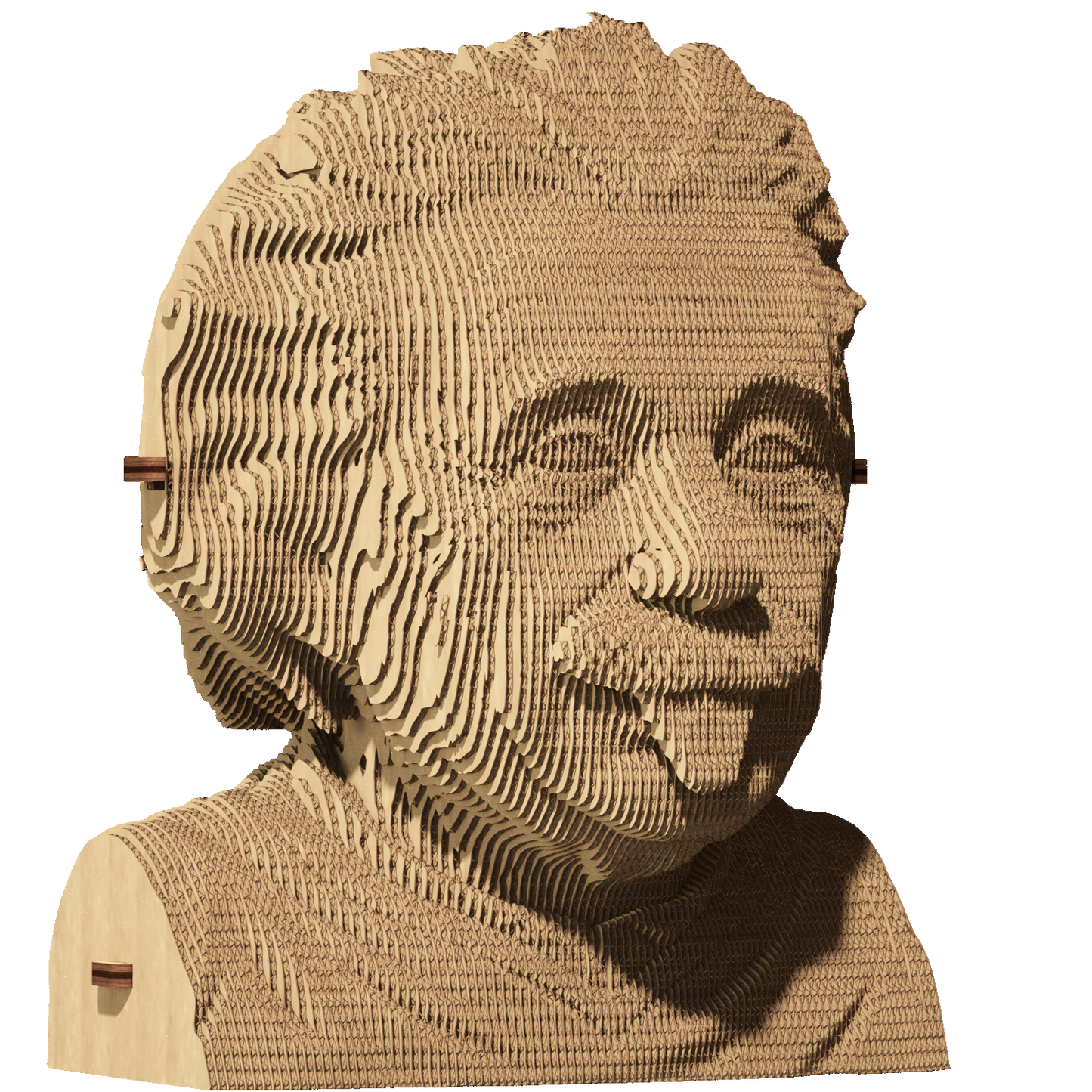 Kids Wooden Puzzle, 3D Stacked Albert Einstein