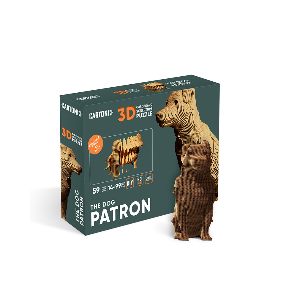 PATRON, THE DOG Cartonic 3D Puzzle