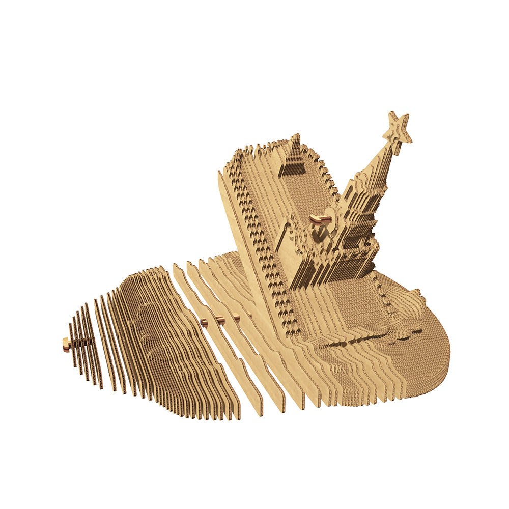 THE END OF RUSSIAN WARSHIP Cartonic 3D Puzzle