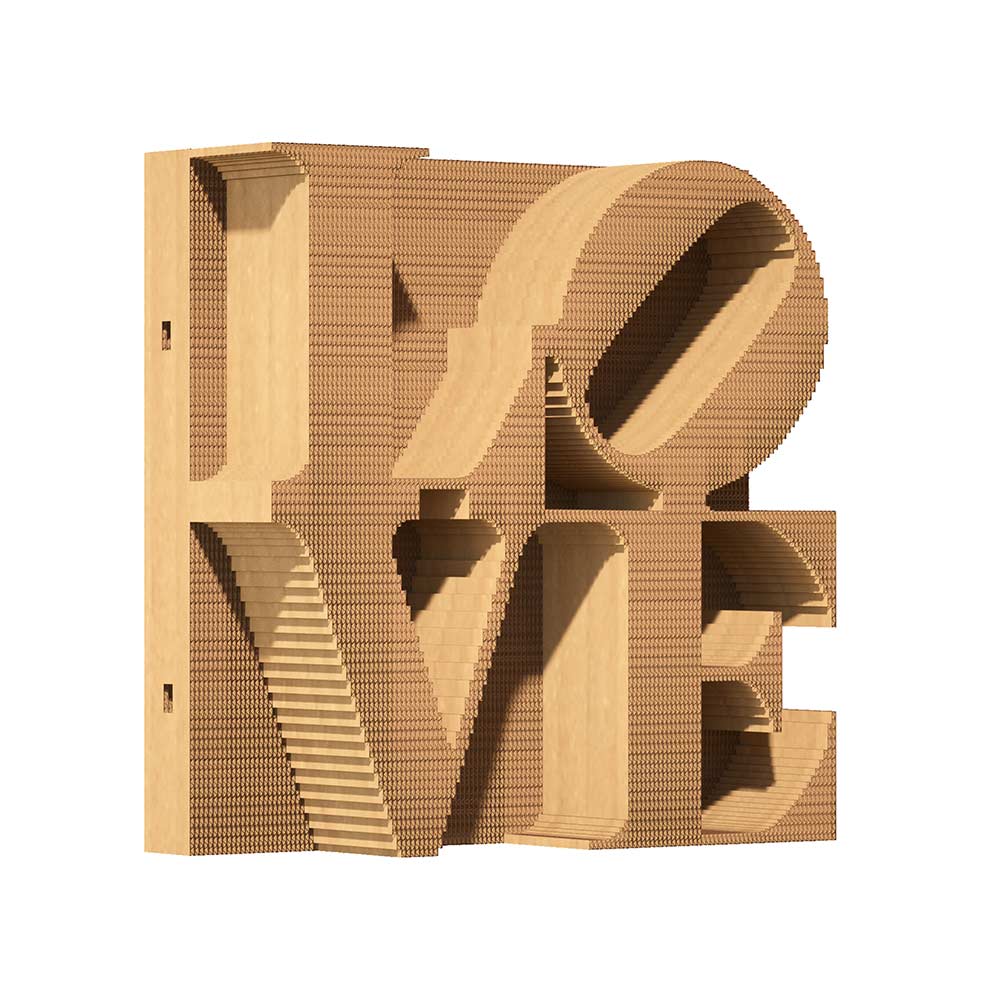 LOVE Cartonic 3D Puzzle